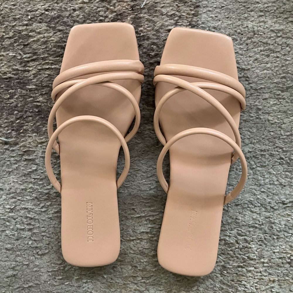 Tan sandals